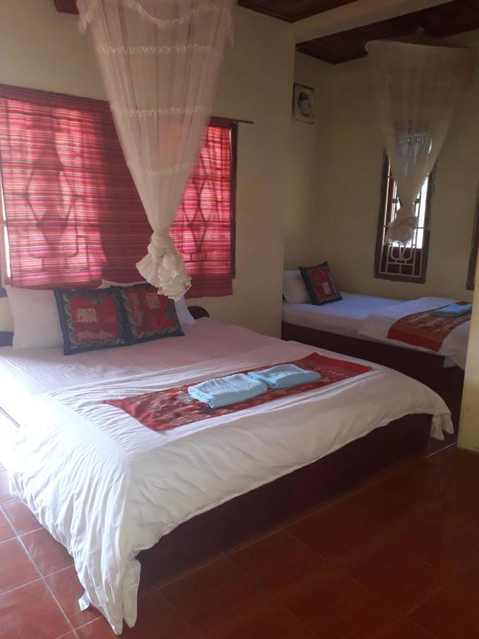 Hôtel Sunrise Bungalow à Nongkhiaw Extérieur photo