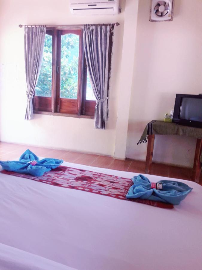 Hôtel Sunrise Bungalow à Nongkhiaw Extérieur photo