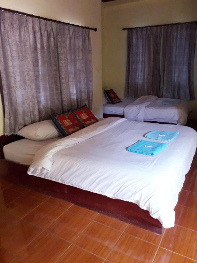 Hôtel Sunrise Bungalow à Nongkhiaw Extérieur photo