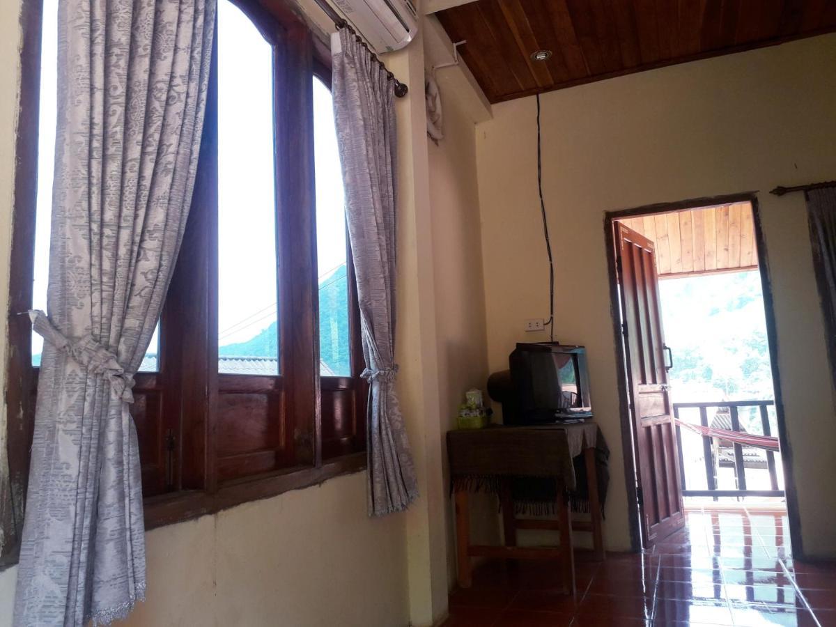 Hôtel Sunrise Bungalow à Nongkhiaw Extérieur photo